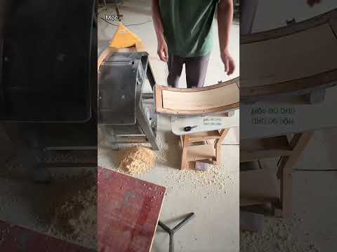 Shaping Perfect Curves in Wood! ?✨ | Easy Woodworking Hack || Mộc GO DND #woodworking #diy