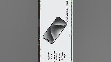 "iphone 15" in creo. Full tutorial video with detailed explanation in our channel. #iphone15