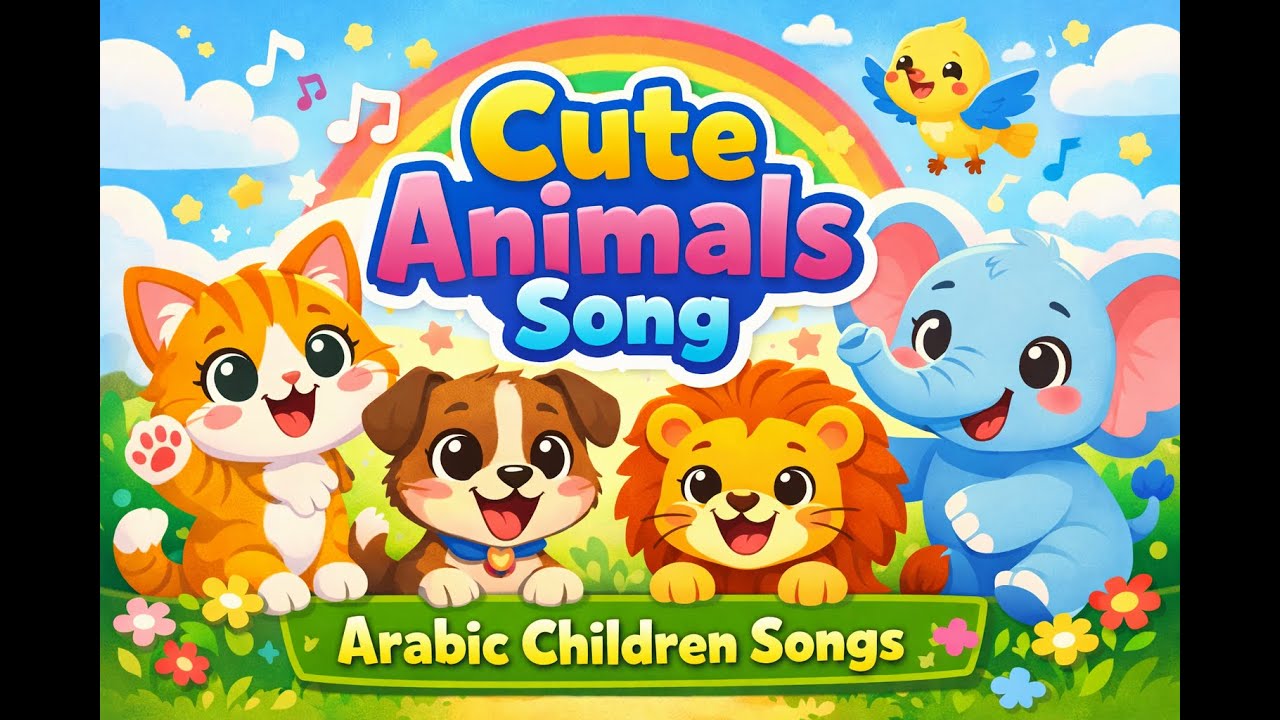 “The Lion and the Elephant Song in the Jungle”     أغنية الأسد والفيل في الغابة