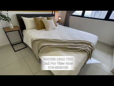 PARC 3 SERVICE RESIDENCE TYPE A3 2R2B F/F WITH ID UNIT FOR RENT 5 MINS TO KL CITY [NEAR MRT & LRT]