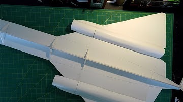 building a rc SR-71 blackbird and Q&A