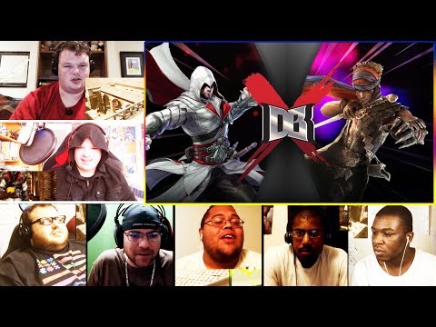 Видео: Ezio VS Prince of Persia DBX REACTIONS MASHUP