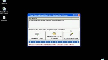 Sobolsoft com How To Use Excel Remove (Break) File Links In Multiple Files Software
