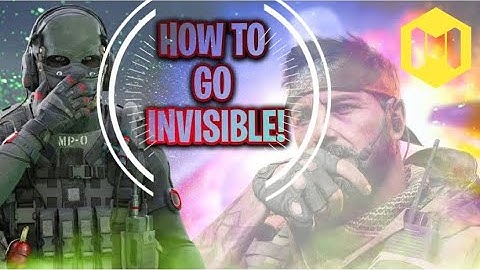 CodM: *NEW* How to Become INVISIBLE in ANY Game Mode (Call of Duty Mobile Glitches)