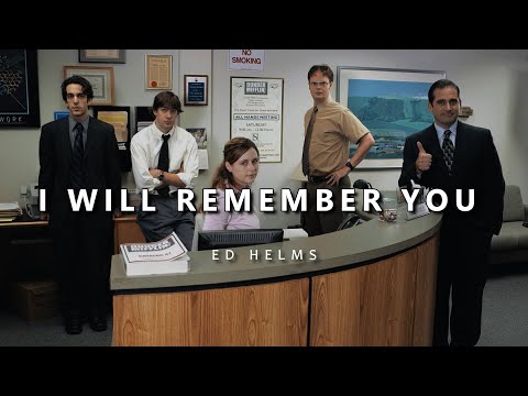 Andy Bernard (Ed Helms) - I Will Remember You (lyrics) | Extended version The Office US