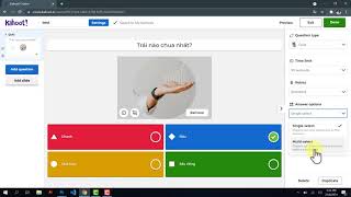 Hướng dẫn đăng ký, tạo bài trắc nghiệm trên Kahoot (thiết kế và sử dụng các trò chơi học tập) screenshot 4