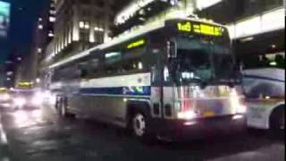 MTA Bus Throgs Neck bound D4500CL 3431 BxM9 at 42 Av