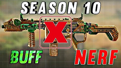 Season10 BUFF & NERF 🧐🧐