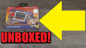Unboxing a My Arcade Super Street Fighter 2 Pocket Player Pro!