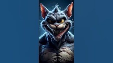 Horror Version of Tom and Jerry! Spike, Tuffy, Jerry & Tom as Endless Cartoon Nightmares! 🐭💀 #shorts