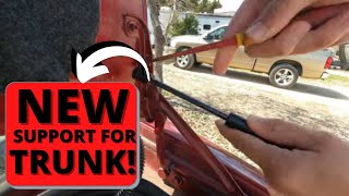 Car Trunk Won’t Stay Open? Let’s Fix iT! #DIY
