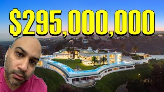 Reviewing the MOST EXPENSIVE house in the USA |  The One $295 Million Home Review | Bel Air, CA