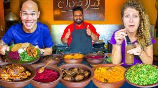 THE Street Food Tour in Kandy Sri Lanka  SRI LANKAN CURRY & CHEESE KOTTU ROTI + TOP SRI LANKAN FOOD