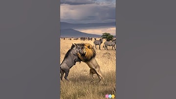 Warthog Hugs and Tosses the King!#zoon#sora#ChatGPT#openai#armadillo#python