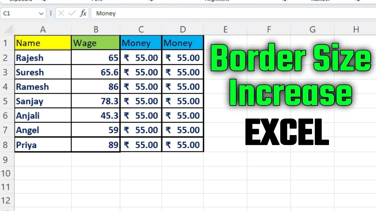 how-to-increase-border-size-in-excel-microsoft-excel-border-thickness