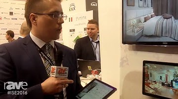 ISE 2016  iRidium Mobile Demonstrates iRidium 3 0 Smart Home Solution