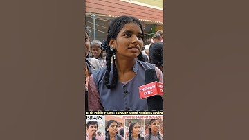 🔴TN 10th Public Social Science Exam Student Review |State Board 2025|Easy or Tough?|