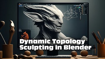 Dynamic Topology Sculpting Tutorial in Blender