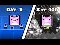 I Spent 100 Days in the Geometry Dash Editor with No Experience (Part 3)