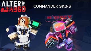 WINNING WITH 2 COMMANDER SKINS Beta Launch Roblox Alter Ego