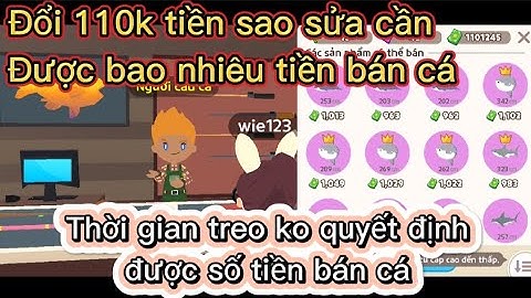 PLAY TOGETHER| Treo auto câu cá play together bằng phiên bản mới nhất 1.0.9 kiếm tiền nhanh như nào?