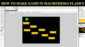 How to Make Game in Macromedia Flash | Flash Animation Full Tutorial in Hindi | Macromedia Flash 8