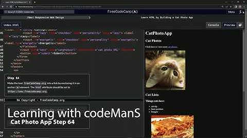Learn HTML by Building a Cat Photo App - Step 64