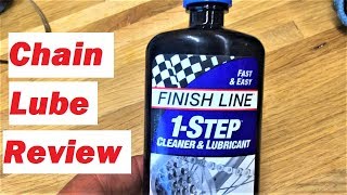 Finish line 1 step chain lube review