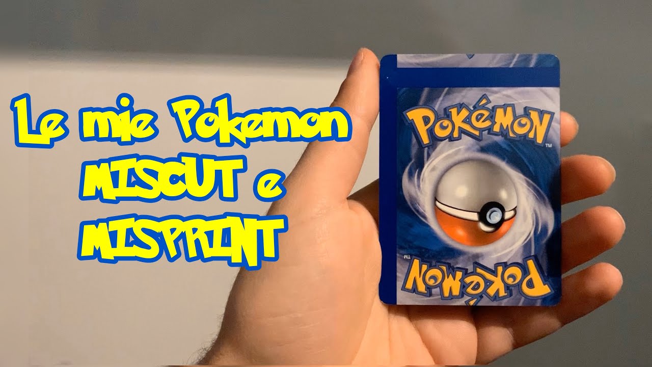 MISCUT E MISPRINT - LA MIA COLLEZIONE DI CARTE POKEMON - Upside Down , Set Base, Reverse e Jungle