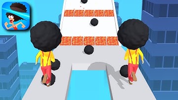 Afro Run - Max Level Gameplay (Android & iOS) Walkthrough part 5 All Levels