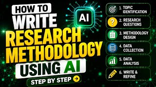 How to Write Research Methodology Using AI step by step