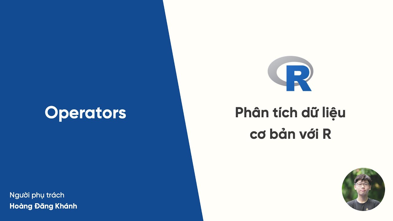 Hướng dẫn học R #7: Operators - YouTube
