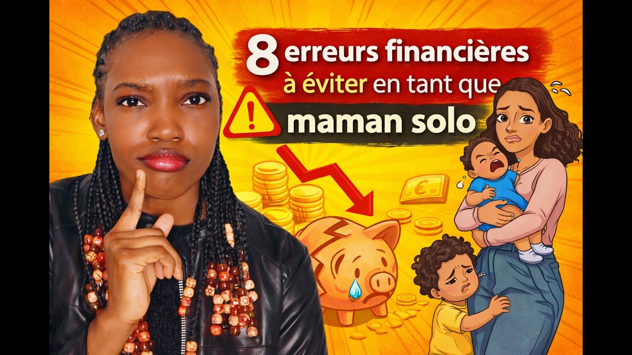 8 erreurs financières à éviter en tant que maman solo