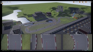 monoDrive testTrack "training mode"