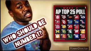 Week 2 College Football AP Top 25 Poll Reaction | STARLifeTV