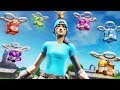 Winning using SUPPLY DRONES ONLY Challenge in Fortnite...