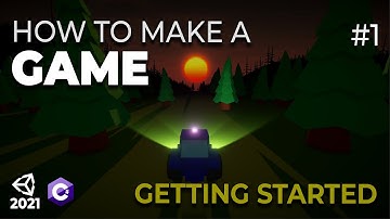 How to Make a Game in Unity with C# - Part 1 - Getting Started