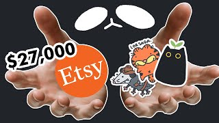 Making $27,000 Selling Stickers on Etsy and Why You Should Too