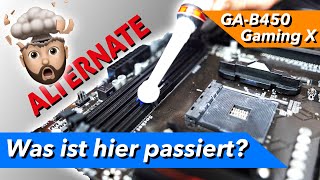 OUTLET Schnäppchen lohnt es sich? B450 Gaming X Gigabyte unboxing