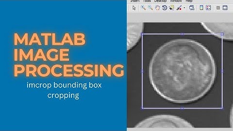crop a bounding box from image returned by regionprops function | matlab image processing | imcrop