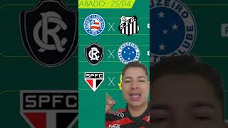 PALPITES PARA OS JOGOS DA DÉCIMA TERCEIRA RODADA DO BRASILEIRÃO #shortvideo #brasileirão #palpites