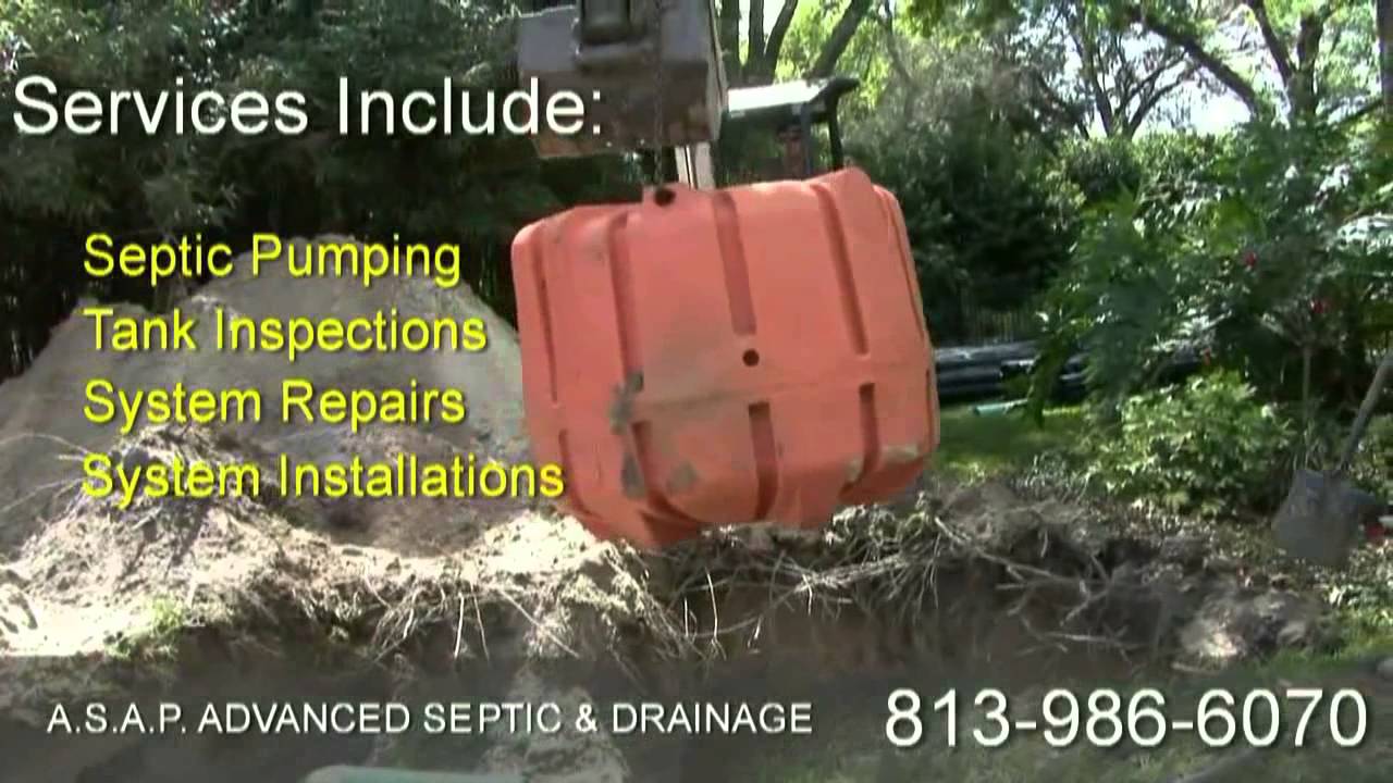 Riverview, Gibsonton, Ruskin, Zephyrhills, Town & Country, Lutz, Septic