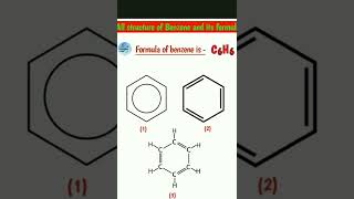 ll formula of benzene l structure of benzene l K2 chemistry class ll  #benzene