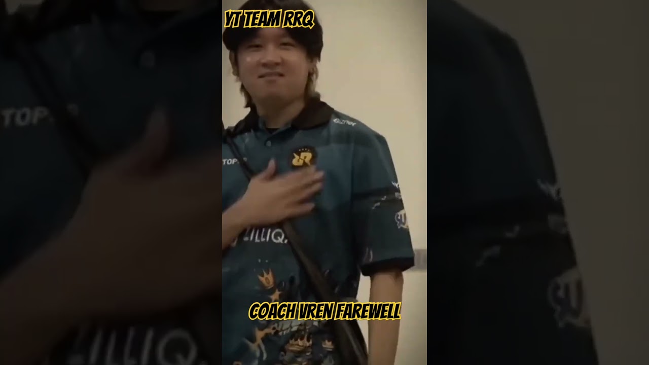 Coach Vren Farewell - Coach RRQ 