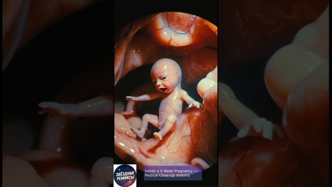 Inside a 4 Week Pregnancy — Medical Close Up 