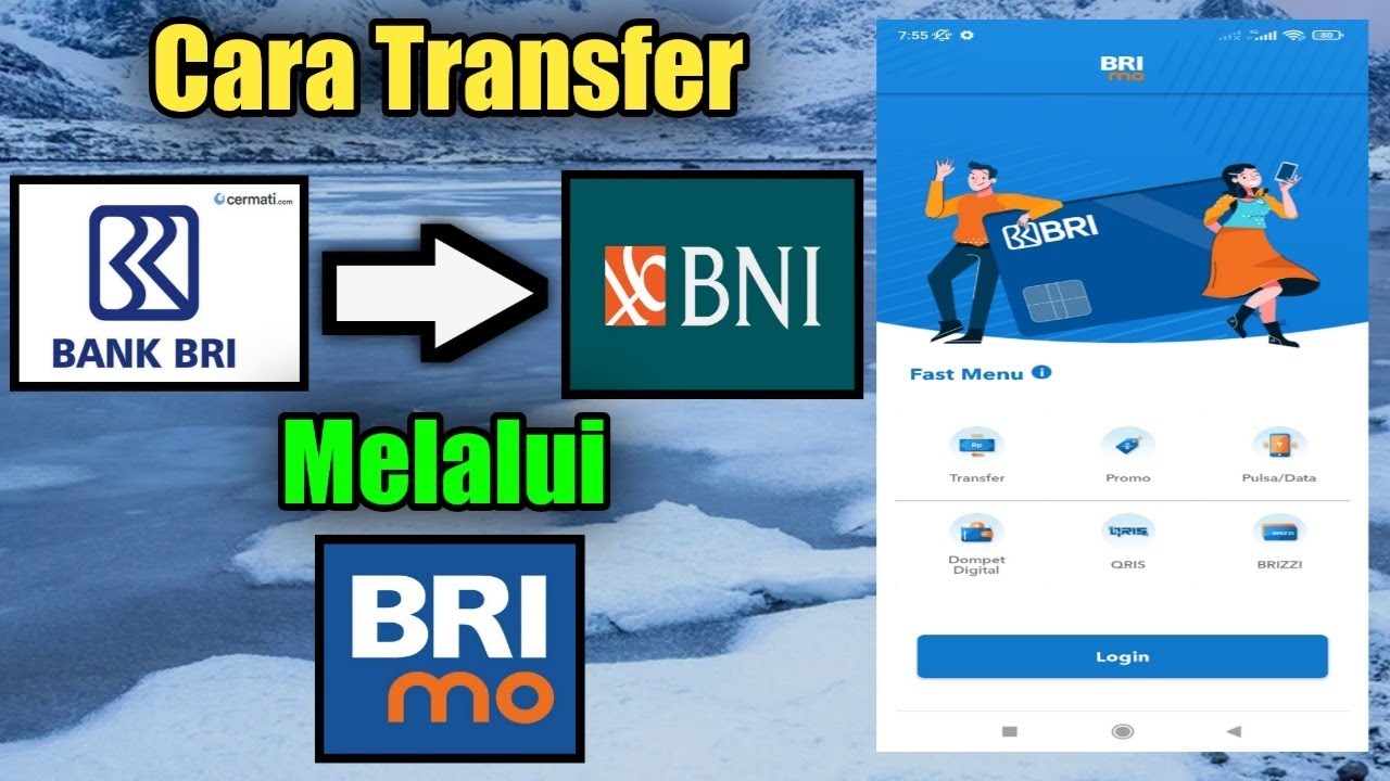 Cara transfer uang dari BRI ke BNI lewat aplikasi BrimoTerbaru