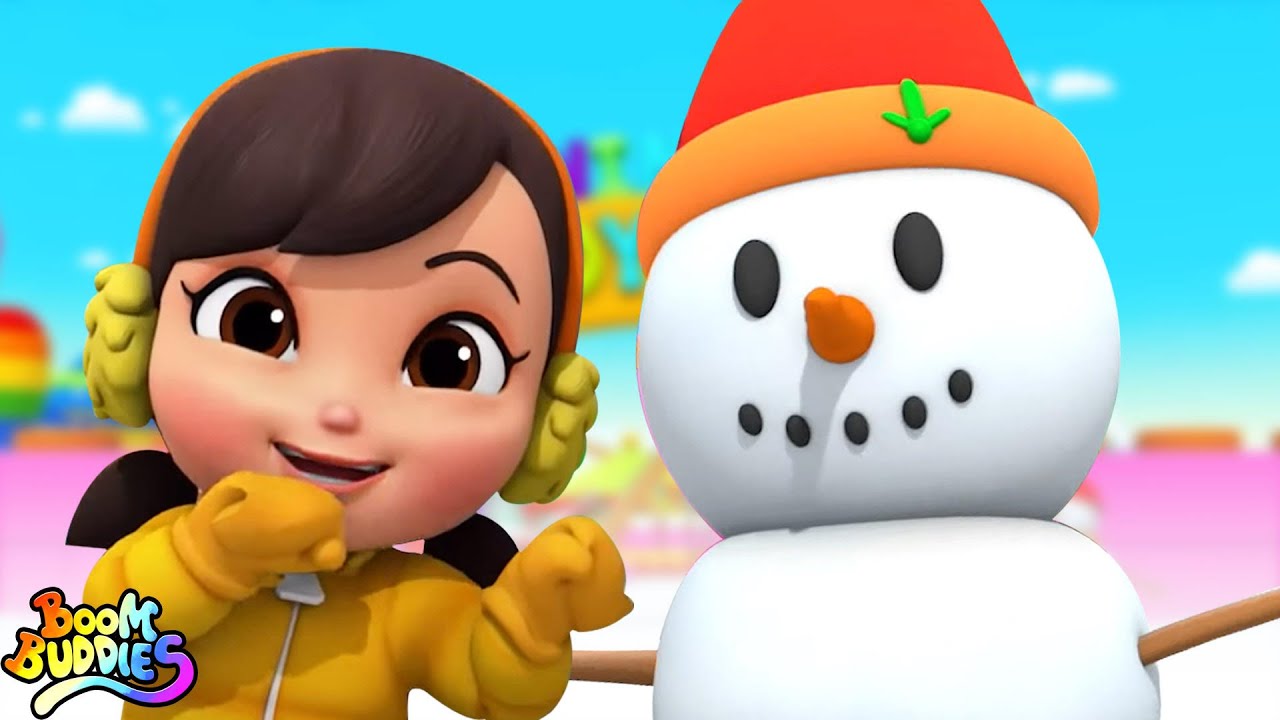 Let's Build a Snowman  Snowman Song and Christmas Song for Kids