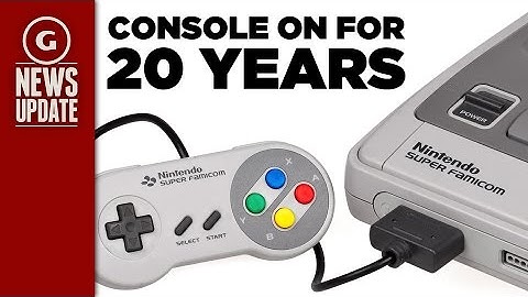 Guy Keeps Console on for 20 Years to Keep Gamesave Alive - GS News Update