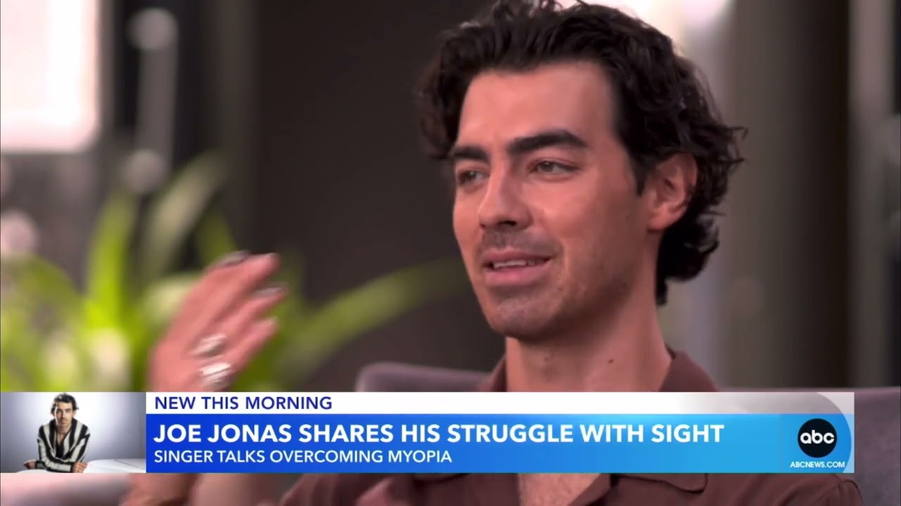 Joe Jonas Gets Evo Visian ICL to See!