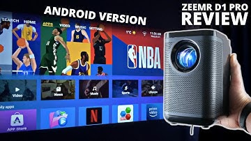 ZEEMR D1 Pro REVIEW: 2023 Upgraded Built-in Android Projector!